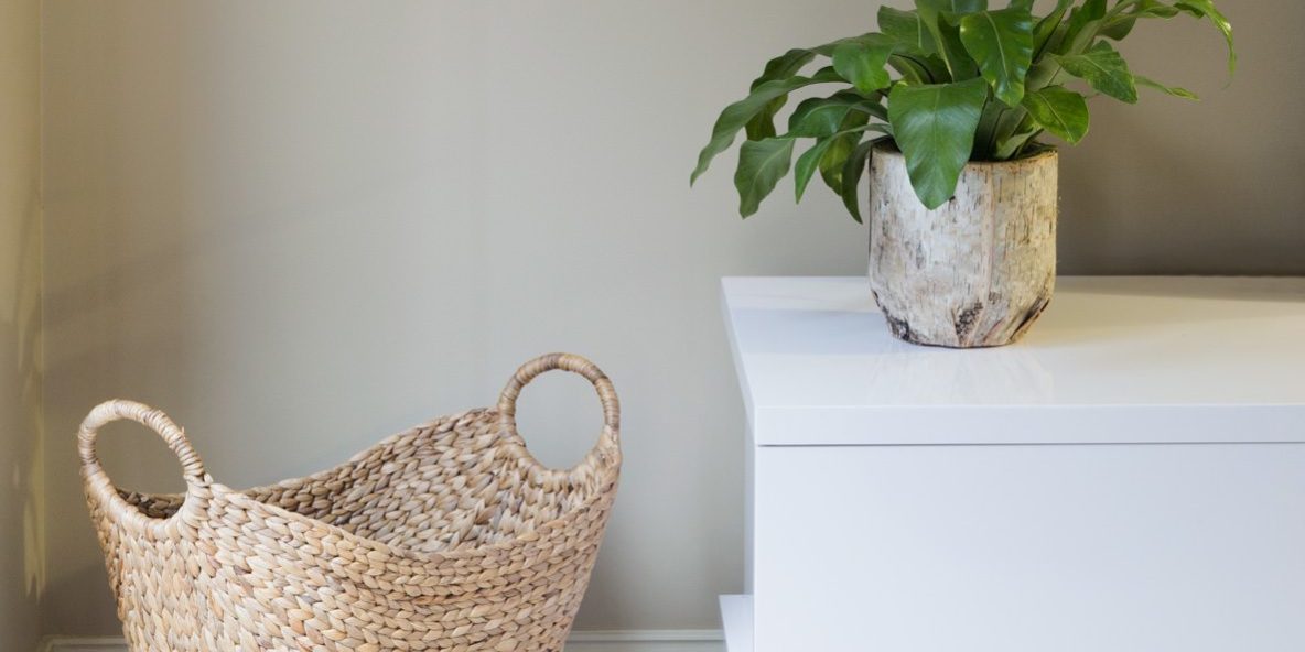 Natural plant pot style