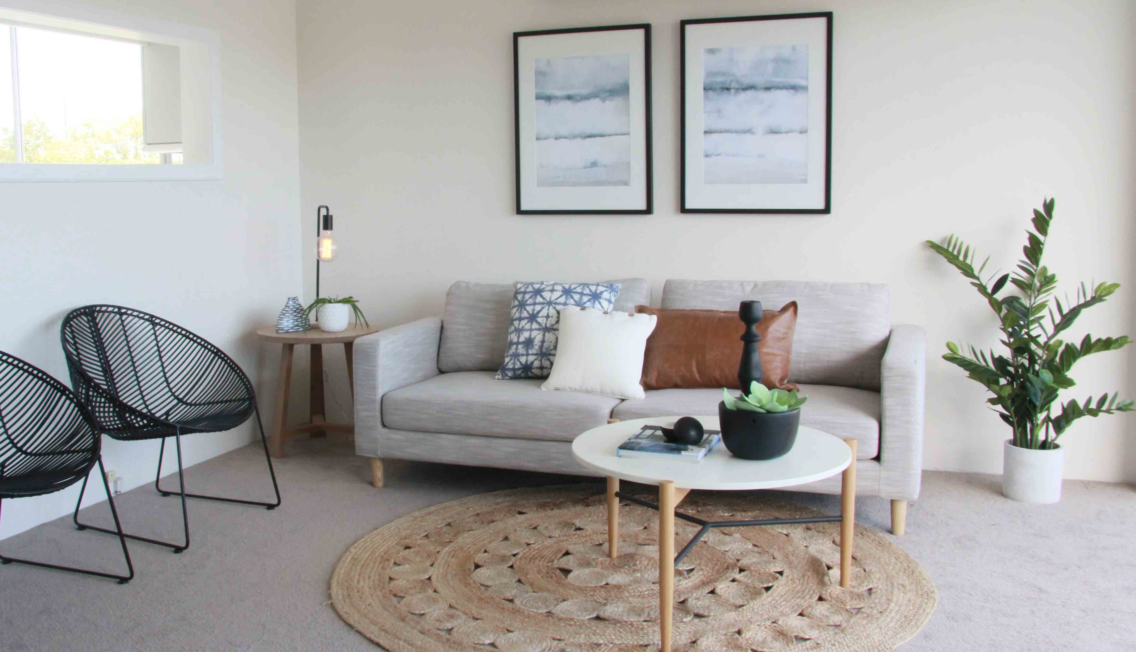 Drummoyne Living Area Styling The Styling Edge Property Styling