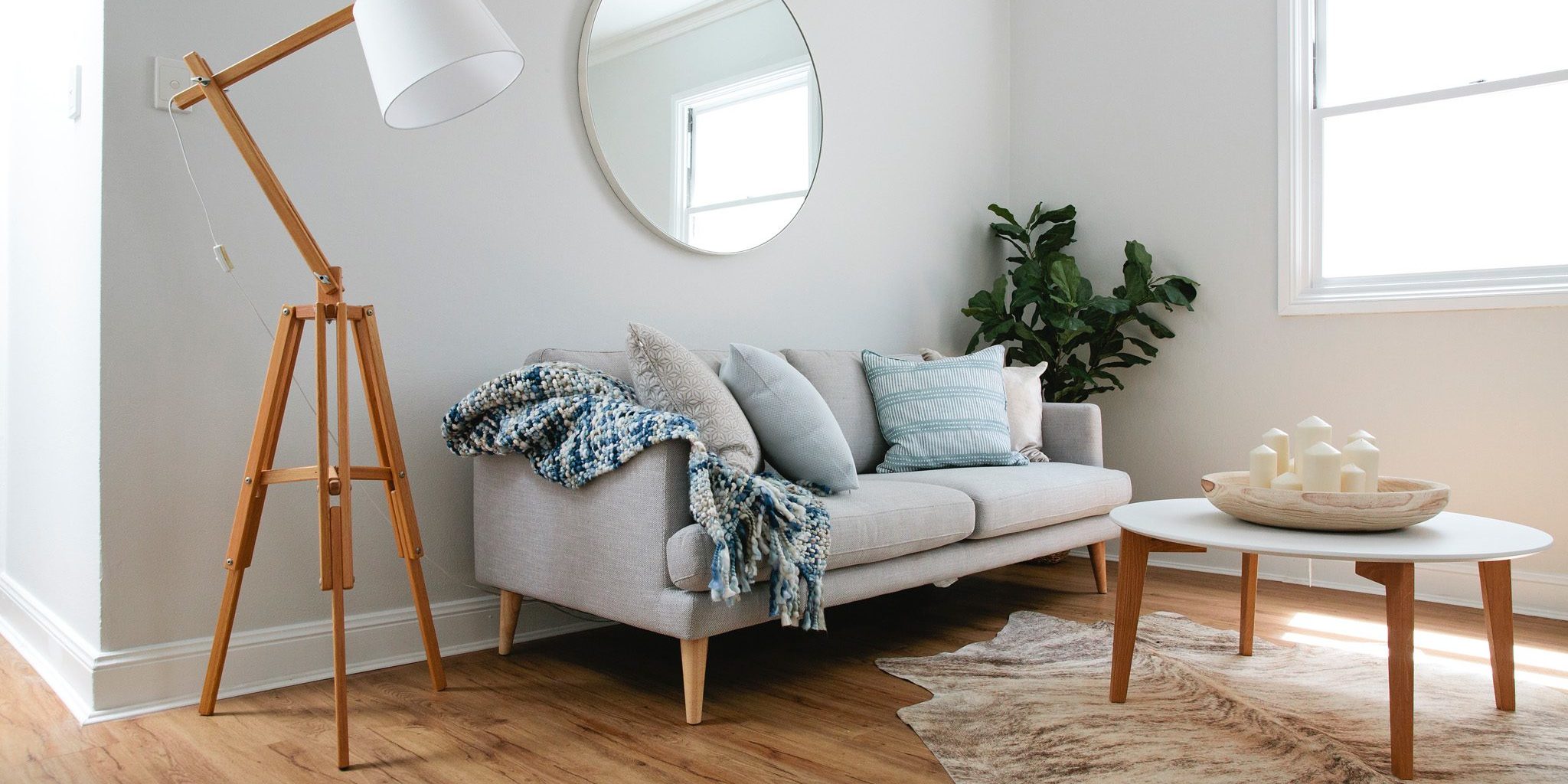 Property Styling Cost: Styled Loungeroom from the Styling Edge