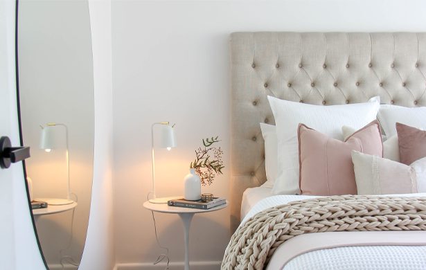 Property Styling Services in Sydney: Pink bedroom