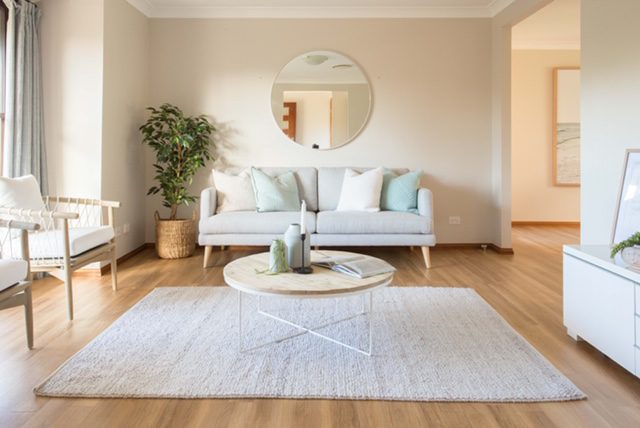 Formal living room in Castle Hill styled property
