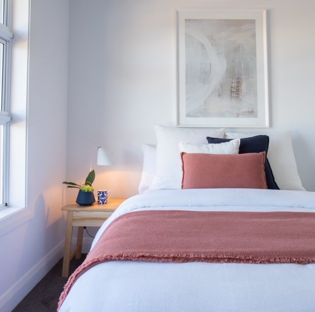 Modern and minimalist Children's bedroom styled for sale