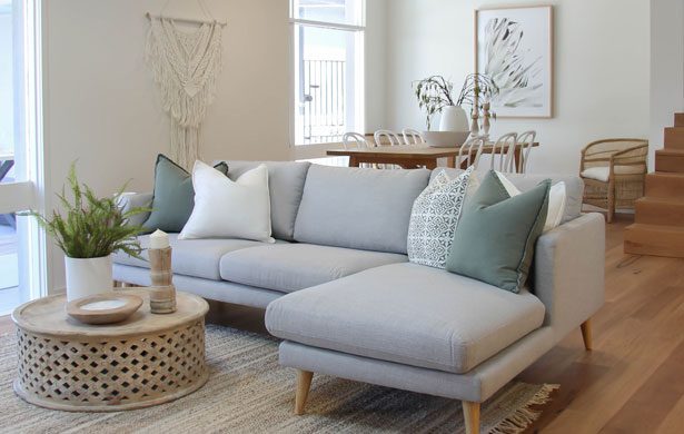 Lounge room styling