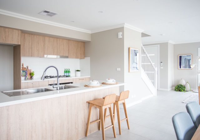 New Kitchen open plan decorating