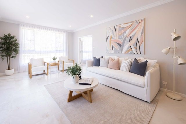 LIving room styling house for sale