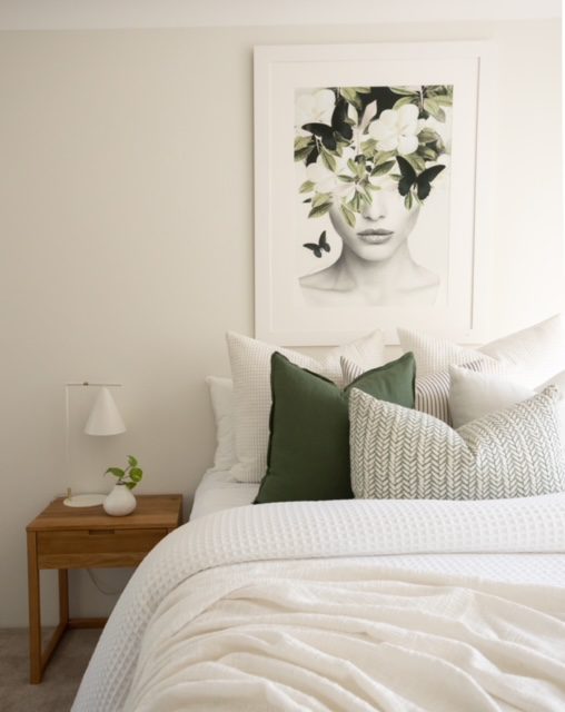 Thirroul Property Styling Master Bedroom